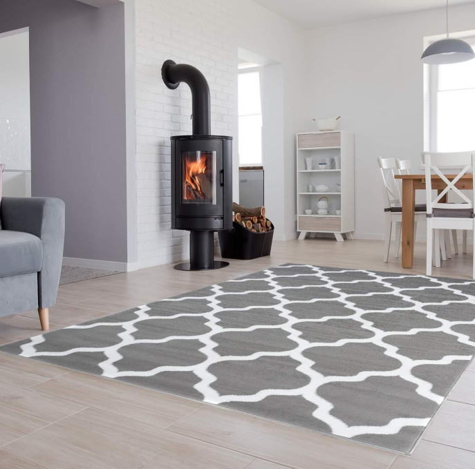 Przed wami nasza kultowa kolekcja Luxury ❤️ W aranżacji wasz ulubiony model K082b Gray🥰  #rug #carpet #dywan #szarydywan #designdays #amazingdesigns #mcmdesign #mieszkanko #mjakmieszkanie #dywan #urzadzamymieszkanie #homemodern #stayedhome #visithome #livingroomcafe #livingroomsessions #instalivingroom #livingrooms  #mylivingroom #livingroomgoals #hyggehygge #mysundayhygge #hyggenygge - Dywany Chemex - Daj się zainspirować