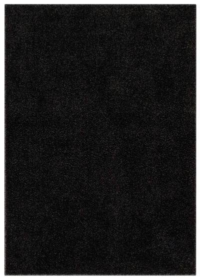 Moderný koberec  040 ANTHRACITE NOYAN  Čierna