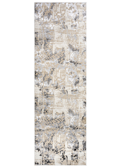 Dywan nowoczesny NJ38A CRYSTAL GYV szary