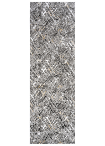 Dywan nowoczesny NJ40B CRYSTAL HBB szary