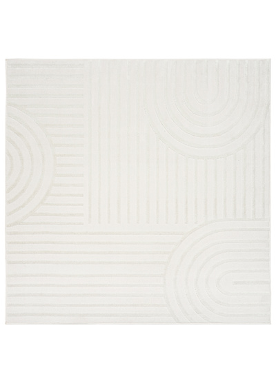 Dywan nowoczesny NG85A C_ WHITE HYGGE SQUARE biały