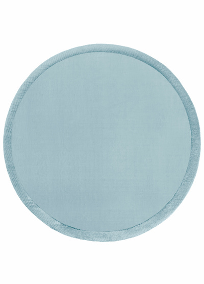 Covor Shaggy Foam R-Bb Baby Fluffin Round - albastru, niebieski