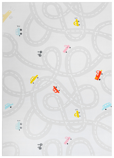 Detský Koberec Hj-Bbk01 Light Snooki Bbk - béžová, beżowy