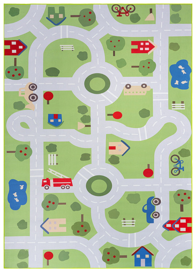 Detský Koberec Hj-Bbk05 Light Snooki Bbk - zelená, zielony