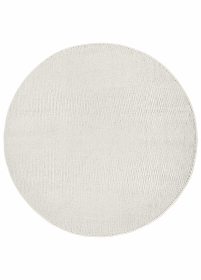Koberec P113L  Agra  Agra Round  - biały