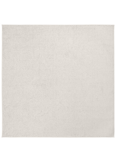 Koberec  P113L WHITE AGRA WHITE AGRA SQUARE WHITE  - Moderní koberce