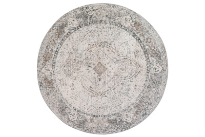 Koberec  D711A WHITE VIZON VALLEY ROUND  - Moderný koberec