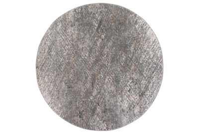 Koberec  D714A WHITE VIZON VALLEY ROUND  - Moderný koberec