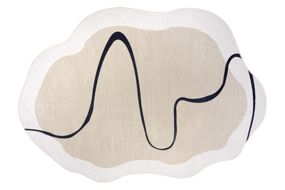 Tapis  HJ-BBK12 BEIGE WISP BBK  - Tapis moderne