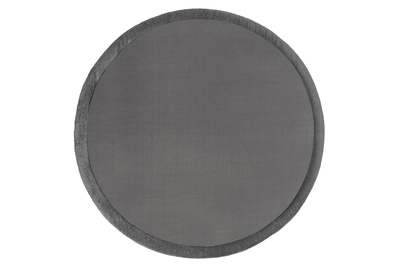 Covor  FOAM R-LG DARK GRAY FLUFFIN ROUND  - Covor Shaggy