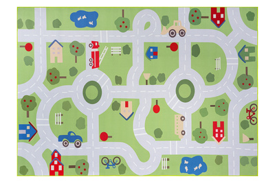 Koberec  HJ-BBK05 LIGHT GREEN SNOOKI BBK  - Detský koberec