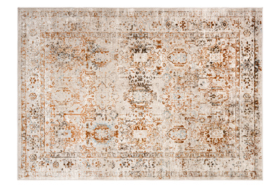 Teppich  D168L WHITE/L_BLUE RETRO  - Traditioneller Teppich