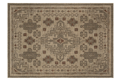 Koberec  KV38A BEIGE YUCANA TAM  - Provázkové koberce