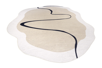 Tapis  HJ-BBK12 BEIGE WISP BBK  - Tapis moderne