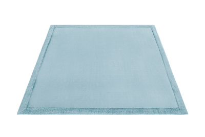 Dywan  FOAM SQ-BB BABY BLUE FLUFFIN SQUARE  - Dywan shaggy