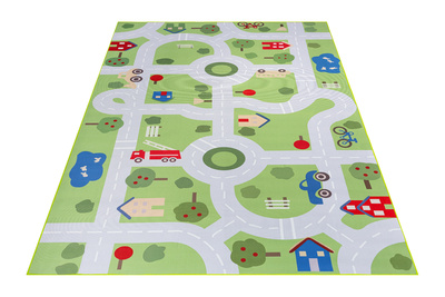 Koberec  HJ-BBK05 LIGHT GREEN SNOOKI BBK  - Detský koberec