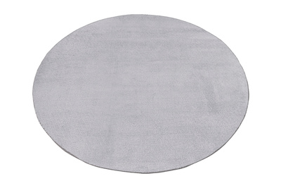 Koberec  5000 GREY CUDDLE ROUND  - Huňatý koberec