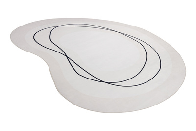 Tapis  HJ-BBK14 WHITE WISP BBK  - Tapis moderne