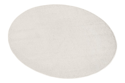 Koberec  P113L WHITE AGRA WHITE AGRA ROUND WHITE  - Moderní koberce
