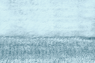 Covor  FOAM-BB BABY BLUE FLUFFIN  - Covor Shaggy