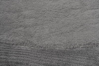 Covor  FOAM R-LG DARK GRAY FLUFFIN ROUND  - Covor Shaggy