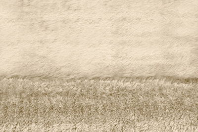 Dywan  FOAM SQ-B. BEIGE FLUFFIN SQUARE  - Dywan shaggy