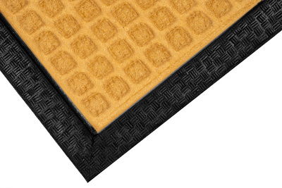 Lábtörlő  Rubber Backed PP with edges (VI 4005) BEIGE 
