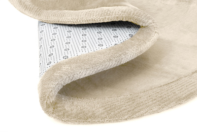 Covor  FOAM R-B. BEIGE FLUFFIN ROUND  - Covor Shaggy