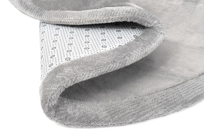 Covor  FOAM R-LG LIGHT GRAY FLUFFIN ROUND  - Covor Shaggy