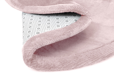 Covor  FOAM R-P PINK FLUFFIN ROUND  - Covor Shaggy
