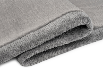 Dywan  FOAM SQ-LG DARK GRAY FLUFFIN SQUARE  - Dywan shaggy