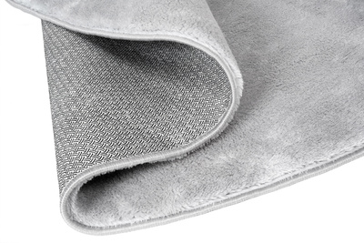 Koberec  5000 GREY CUDDLE ROUND  - Huňatý koberec