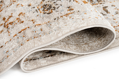 Teppich  D168L WHITE/L_BLUE RETRO  - Traditioneller Teppich