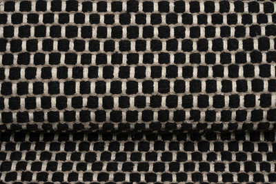 Koberec  WLC104-A BLACK LONI  - Šnúrkový koberec