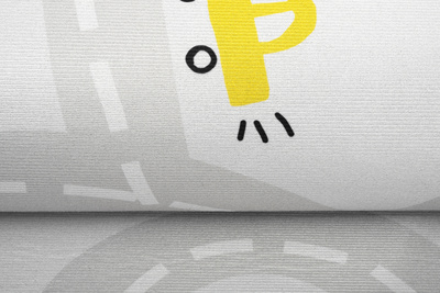 Koberec  HJ-BBK01 LIGHT BEIGE SNOOKI BBK  - Detský koberec