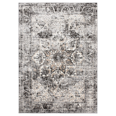 Koberec  D167A SH_D_GRAY SH_ANTHRACITE VALLEY  - Moderný koberec