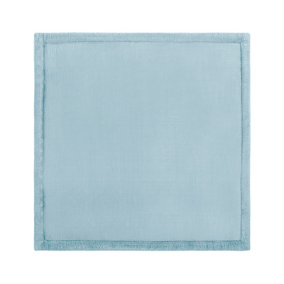 Dywan  FOAM SQ-BB BABY BLUE FLUFFIN SQUARE  - Dywan shaggy