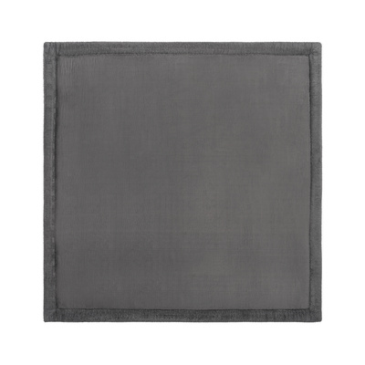 Dywan  FOAM SQ-LG DARK GRAY FLUFFIN SQUARE  - Dywan shaggy