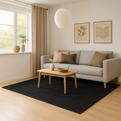 Tapis  ETA 5-dark grey  - Tapis moderne