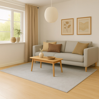 Tapis  ETA 7-light grey  - Tapis moderne