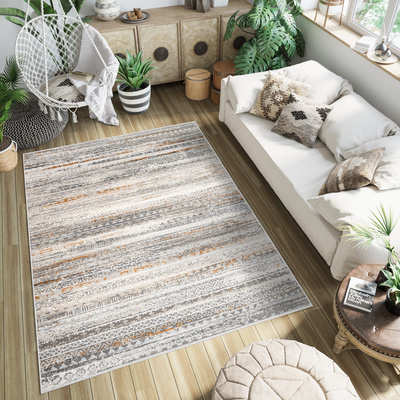 Teppich  I439C WHITE/L_BLUE RETRO  - Traditioneller Teppich