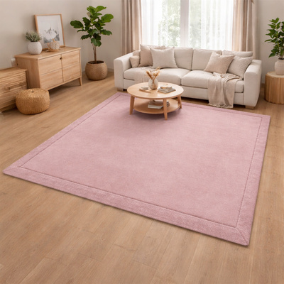 Dywan  FOAM SQ-P PINK FLUFFIN SQUARE  - Dywan shaggy