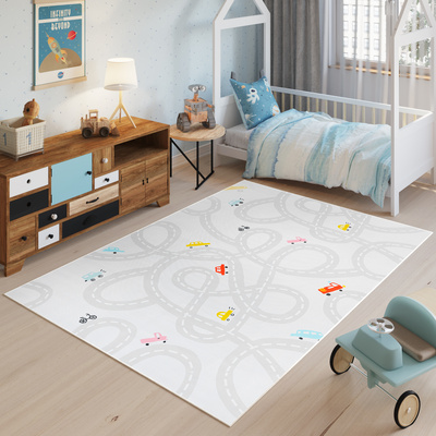 Koberec  HJ-BBK01 LIGHT BEIGE SNOOKI BBK  - Detský koberec