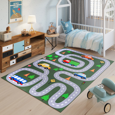 Koberec HJ-BBK03 GREEN SNOOKI BBK - Detský koberec