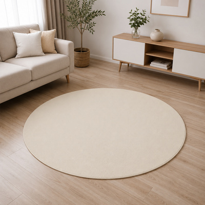 Koberec  RABBIT R-C CREAM LUMI ROUND 