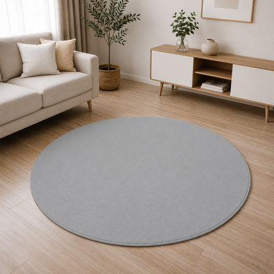 Koberec  RABBIT R-LG LIGHT GRAY LUMI ROUND 