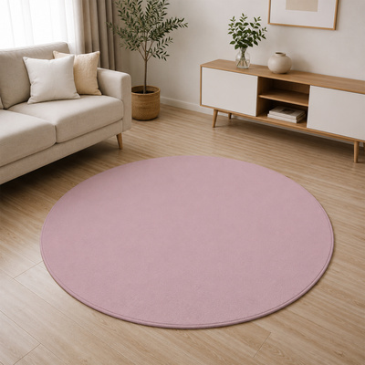 Koberec  RABBIT R-P PINK LUMI ROUND 