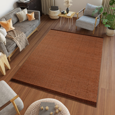 Koberec  WLC106-A BROWN LONI  - Šnúrkový koberec