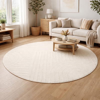 Szőnyeg NG85A C_CREAM WHITE HYGGE - Modern szőnyeg