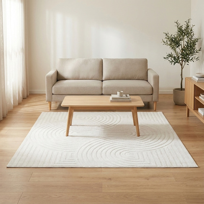 Szőnyeg NG88A C_CREAM WHITE HYGGE - Modern szőnyeg